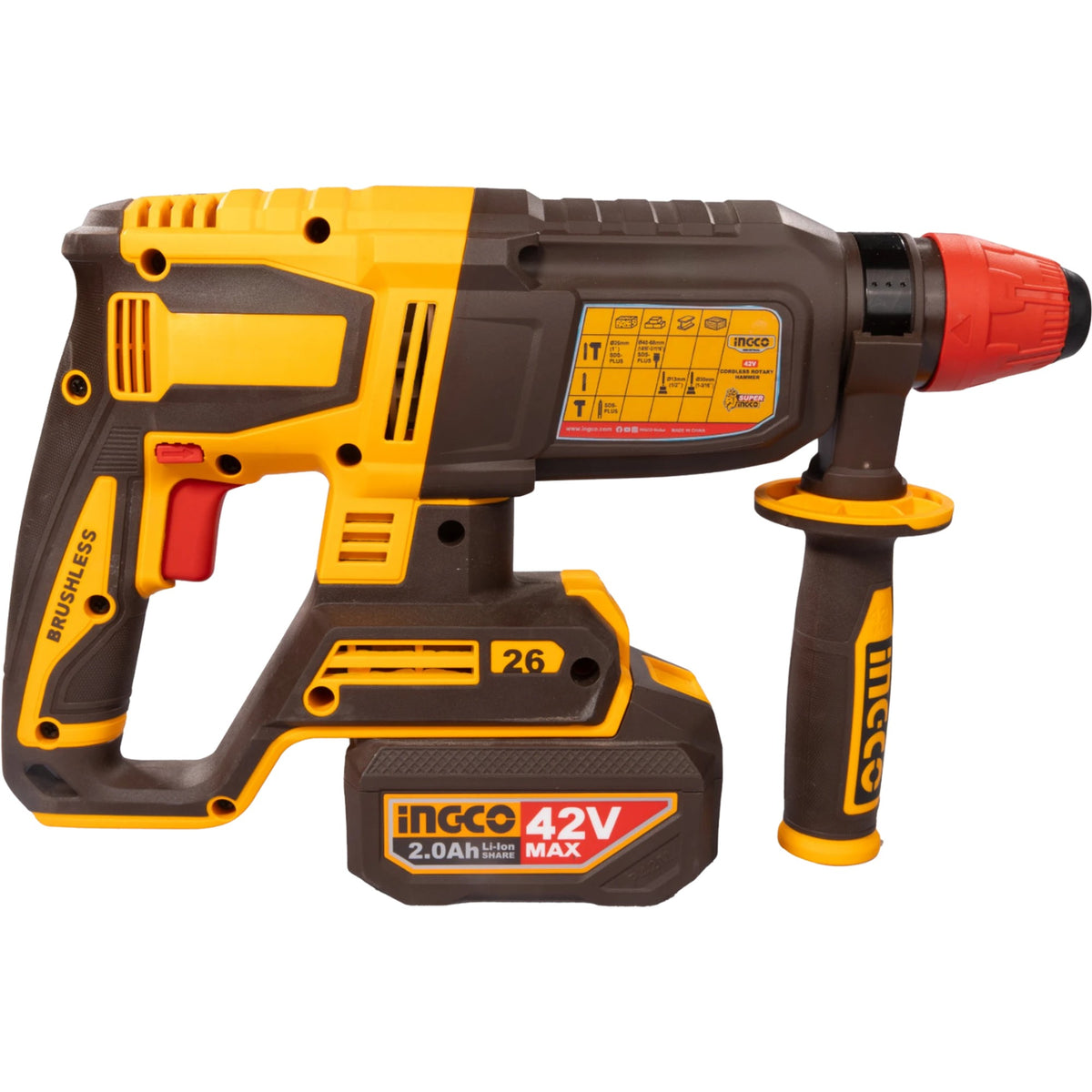Cordless rotary hammer