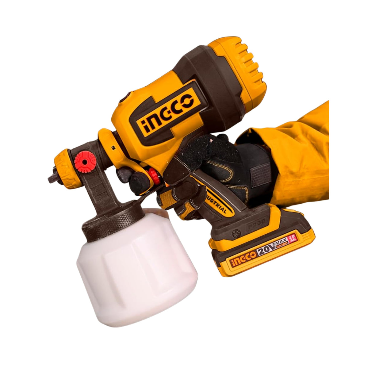 Cordless spray gun