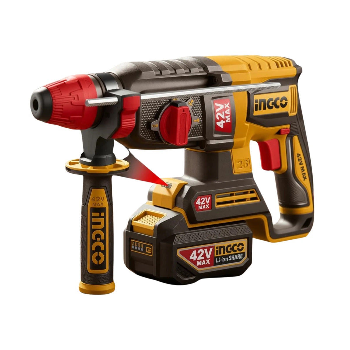 Cordless rotary hammer
