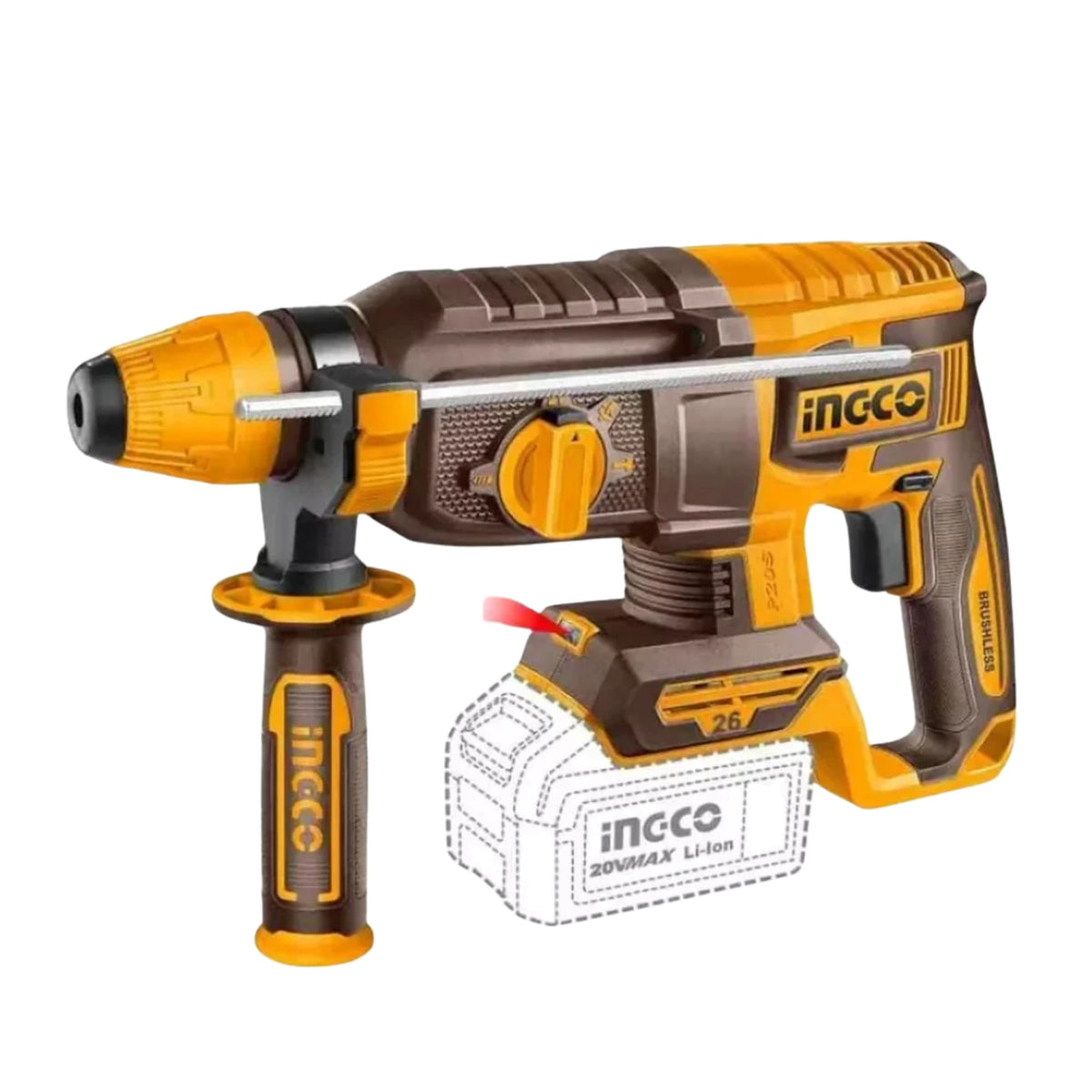 Cordless rotary hammer