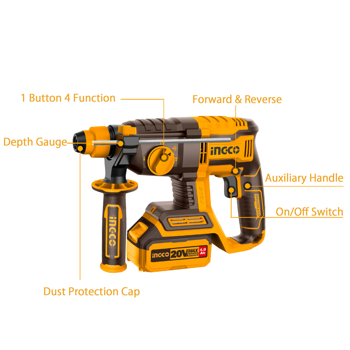 3 Pcs Cordless Combo Kit
