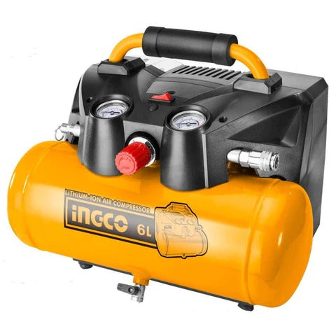 INGCO CACLI2003 40V Lithium-Ion Cordless Air Compressor – 6L, 135 PSI