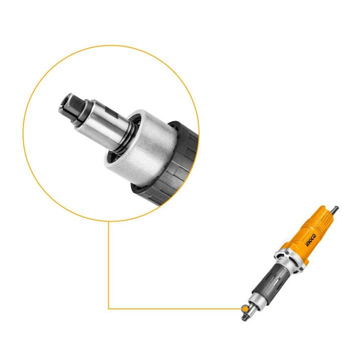 INGCO PDG5501 550W Die Grinder 6mm Collet with 3 Mounted Grinding Points