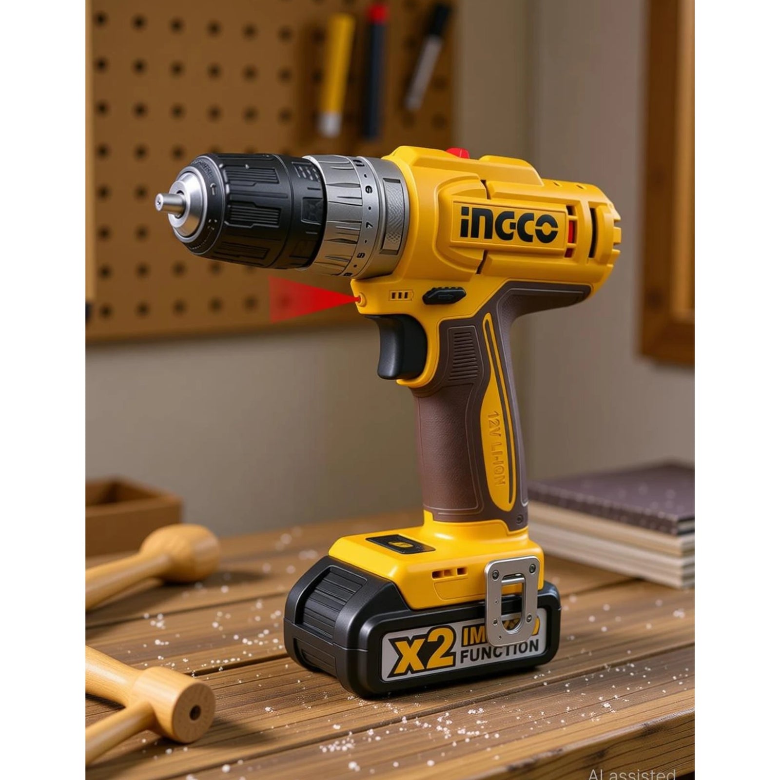 Cordless impact drill