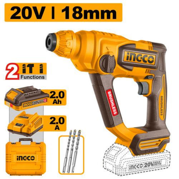 Cordless rotary hammer