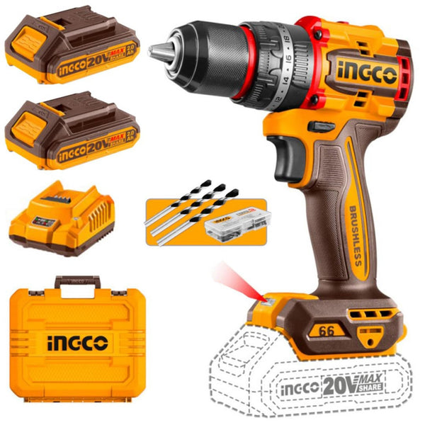 Compact Brushless Cordless Drill