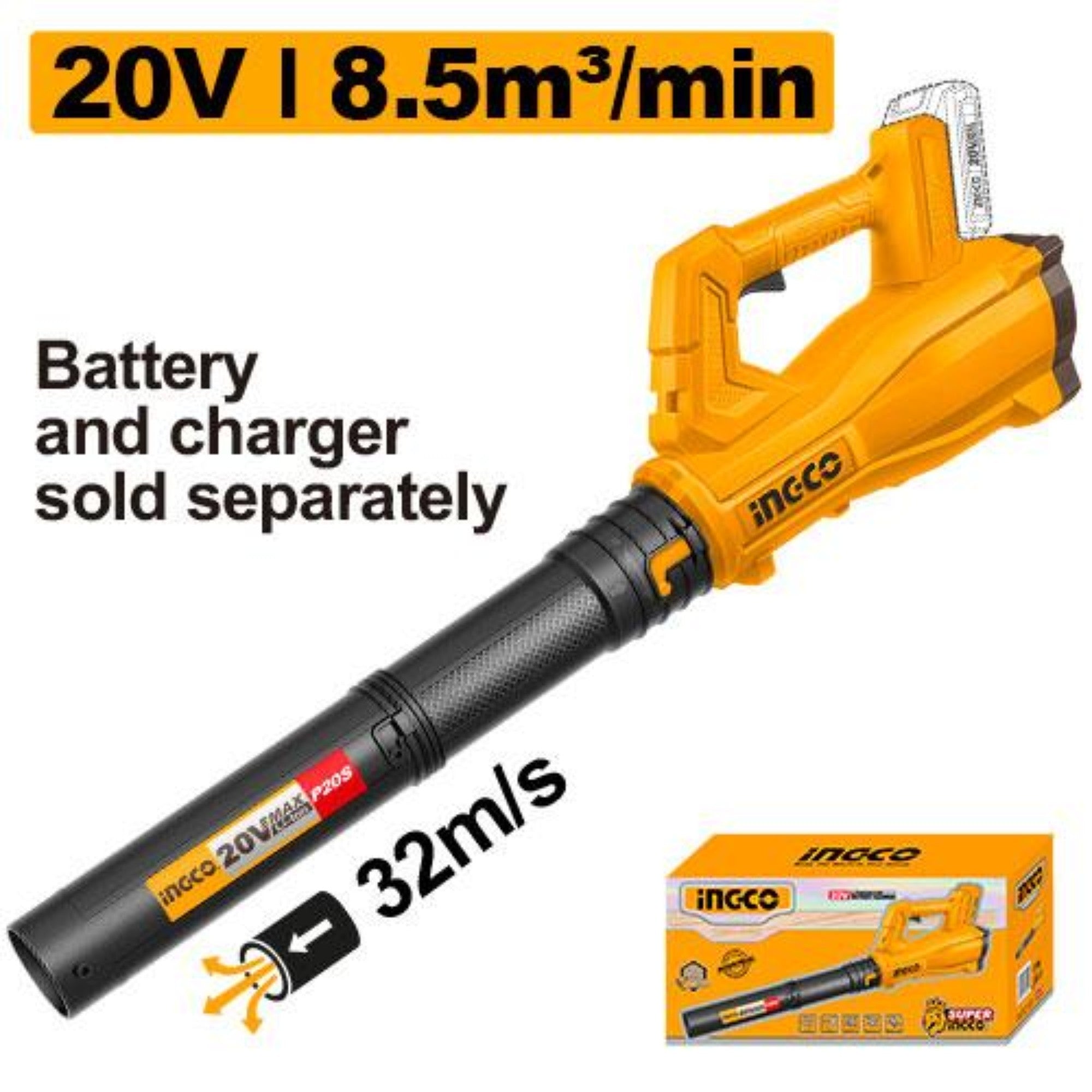 Cordless blower