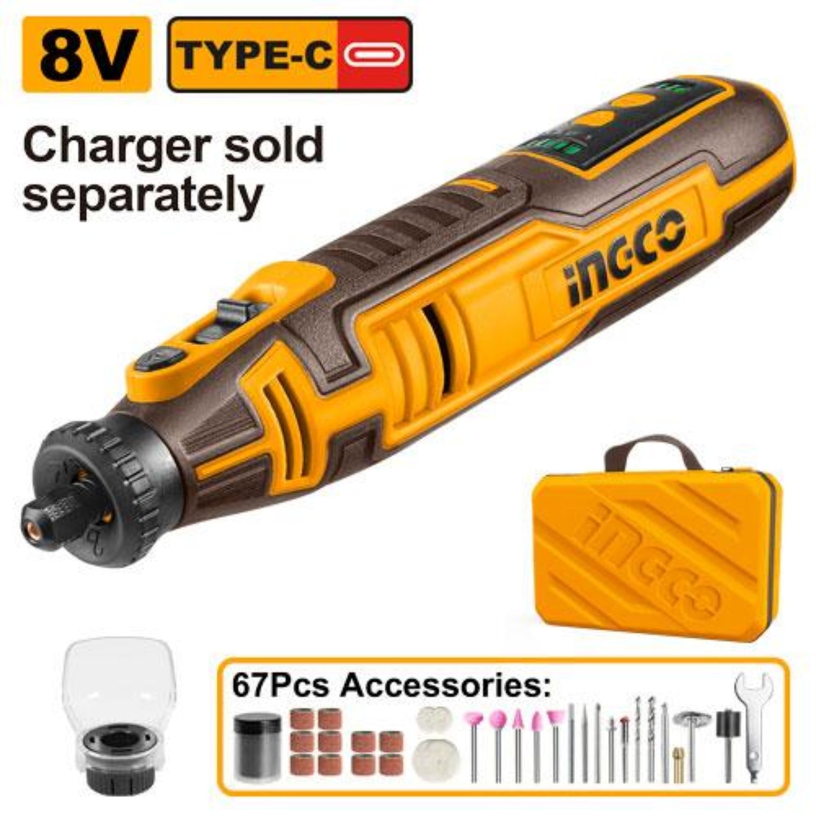 Cordless grinder