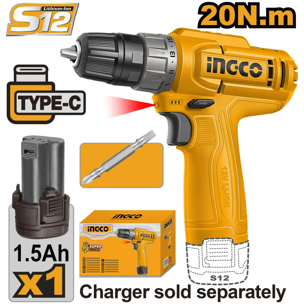 Cordless drill
