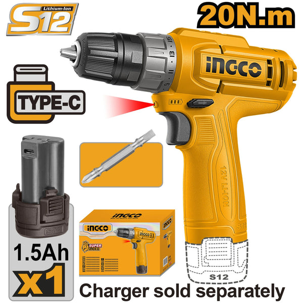 Cordless drill