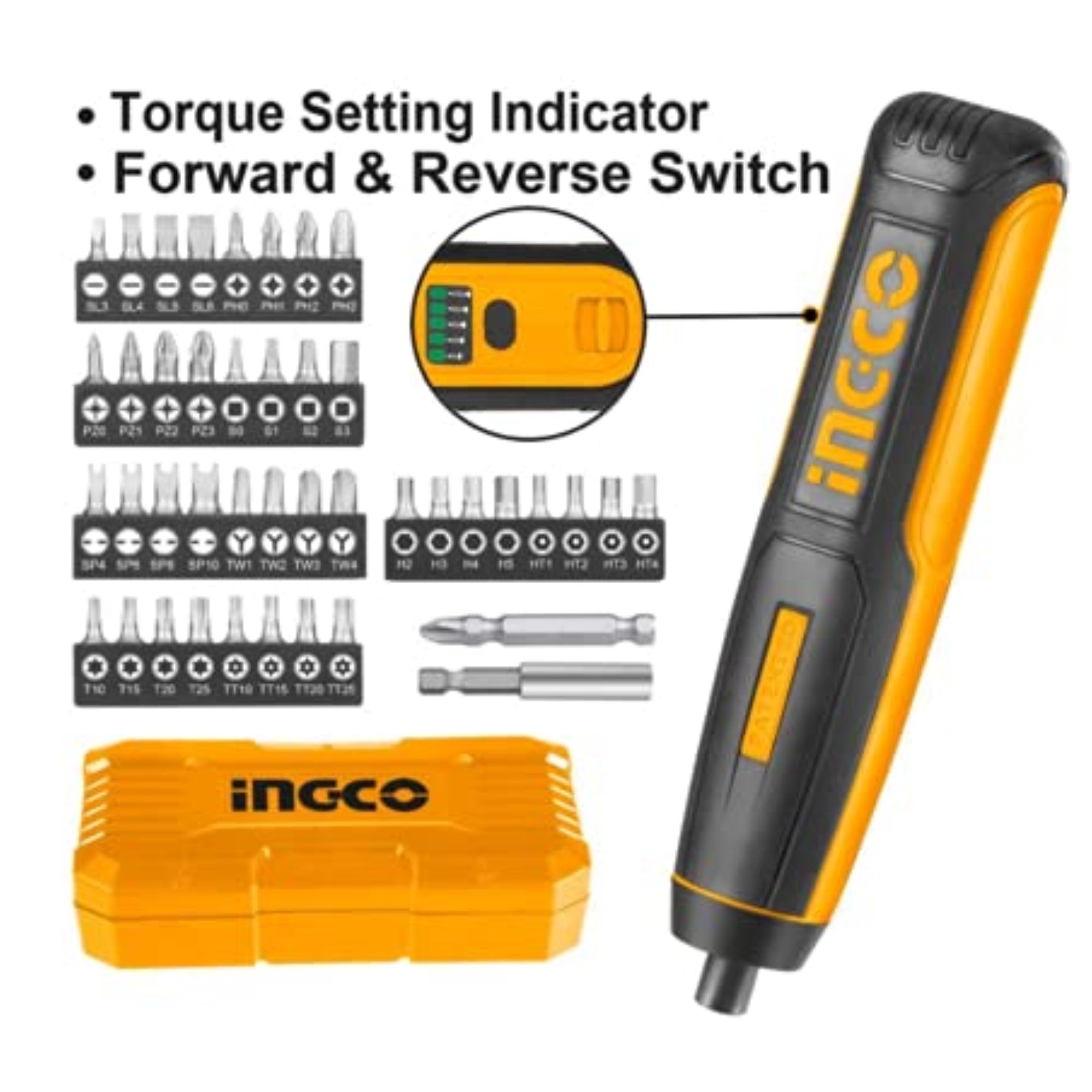 Cordless screwdriver
