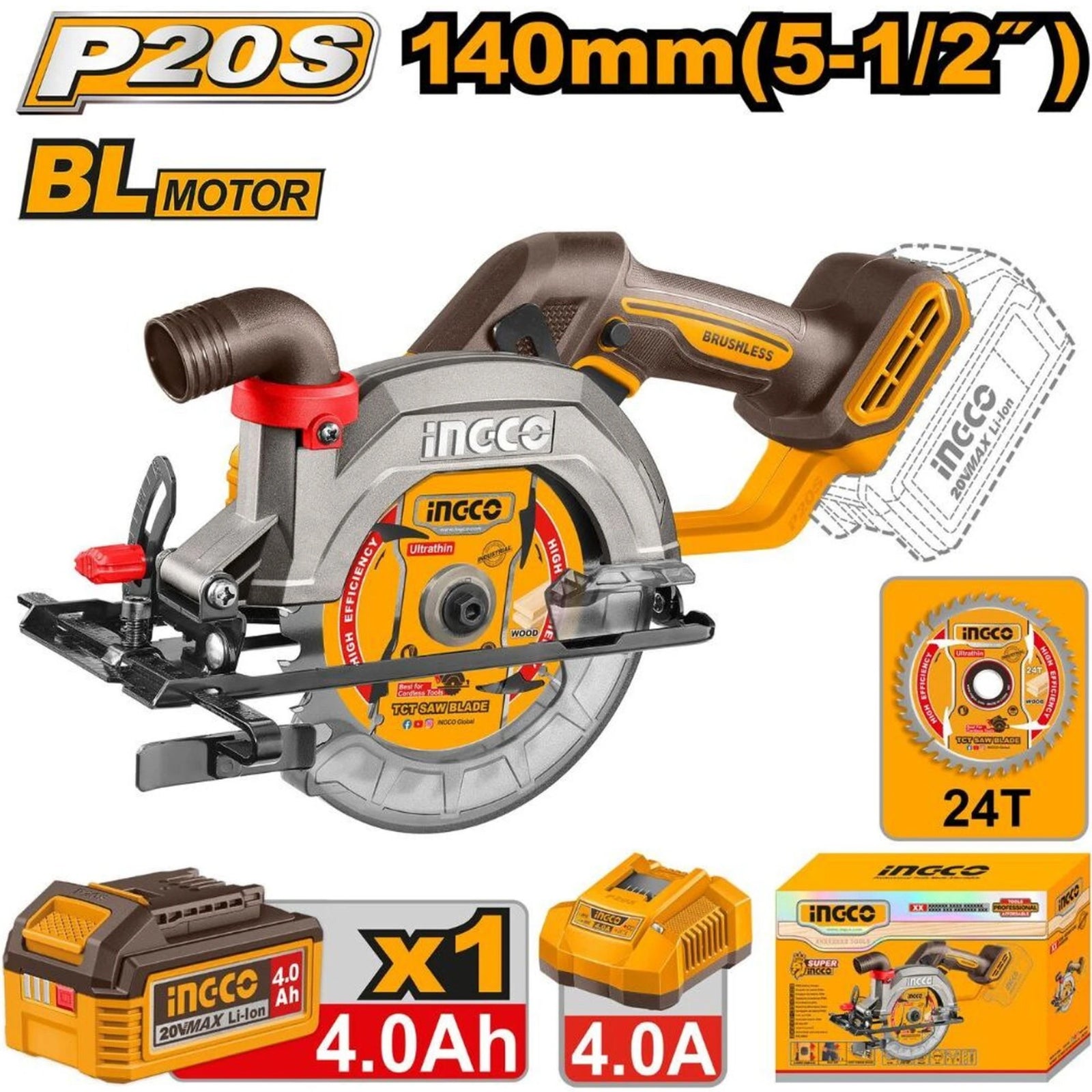 Cordless circular saw