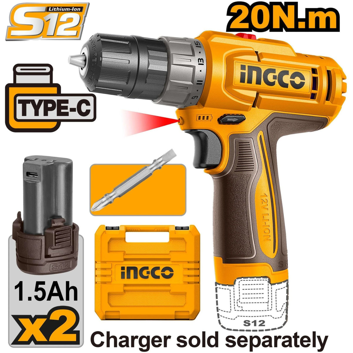 Cordless drill