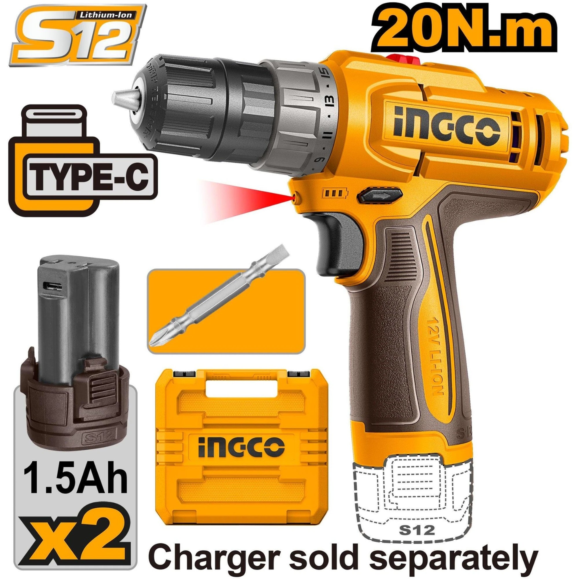 Cordless drill