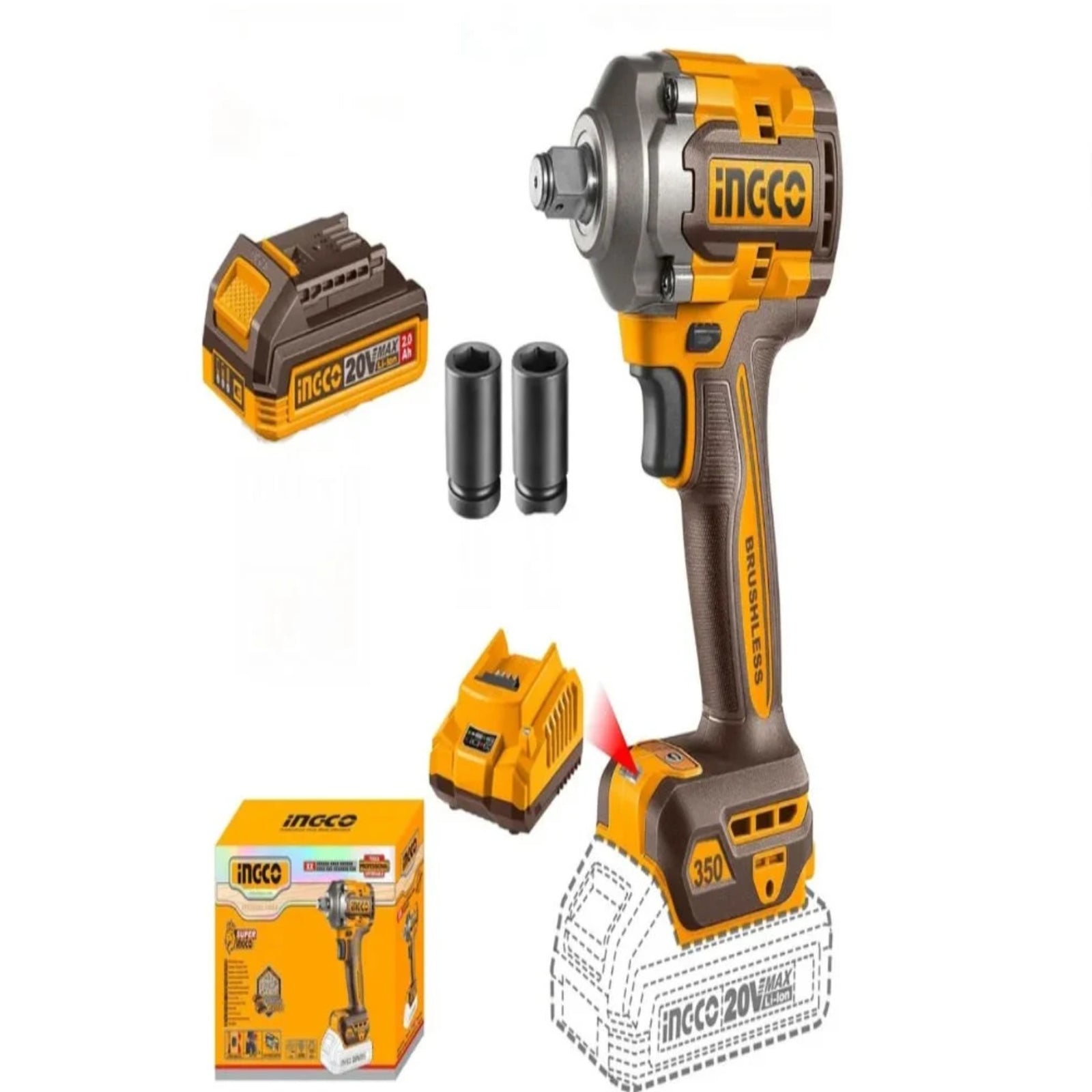 Cordless impact wrench
