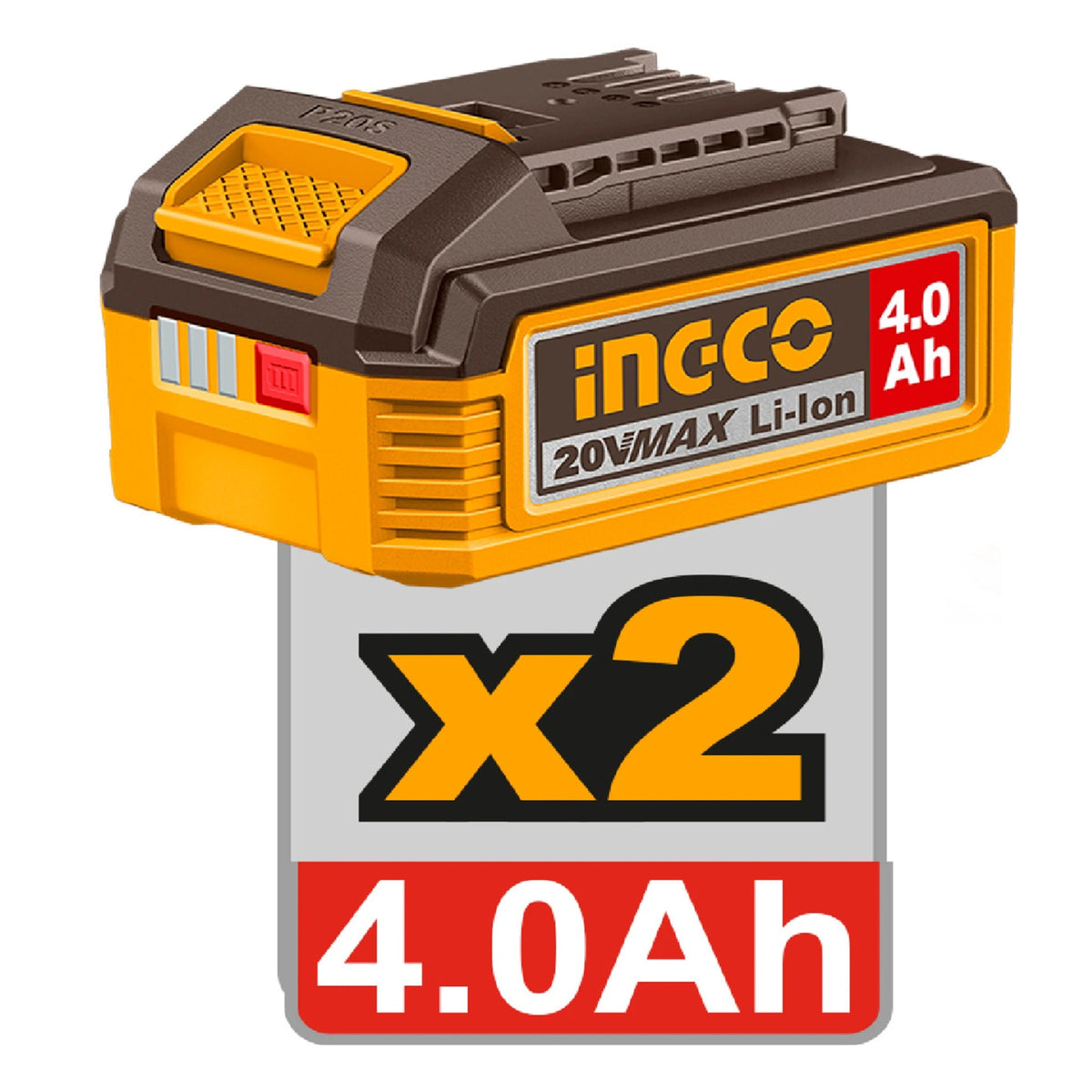 Cordless angle grinder 4.0Ah kit
