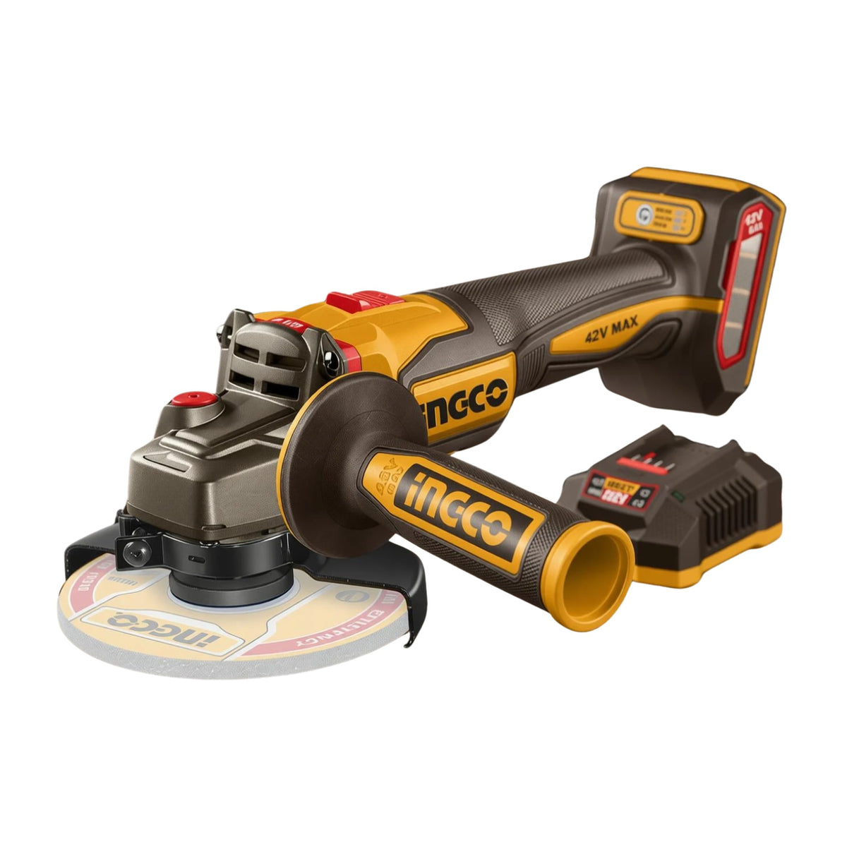 Cordless angle grinder