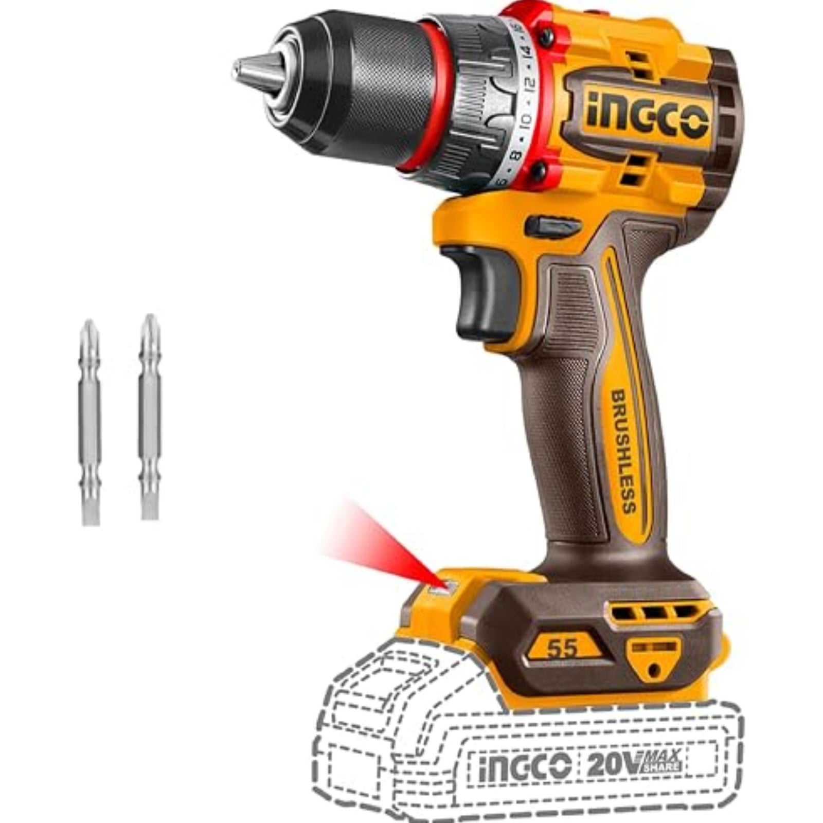 Compact Brushless Cordless Impact Drill
