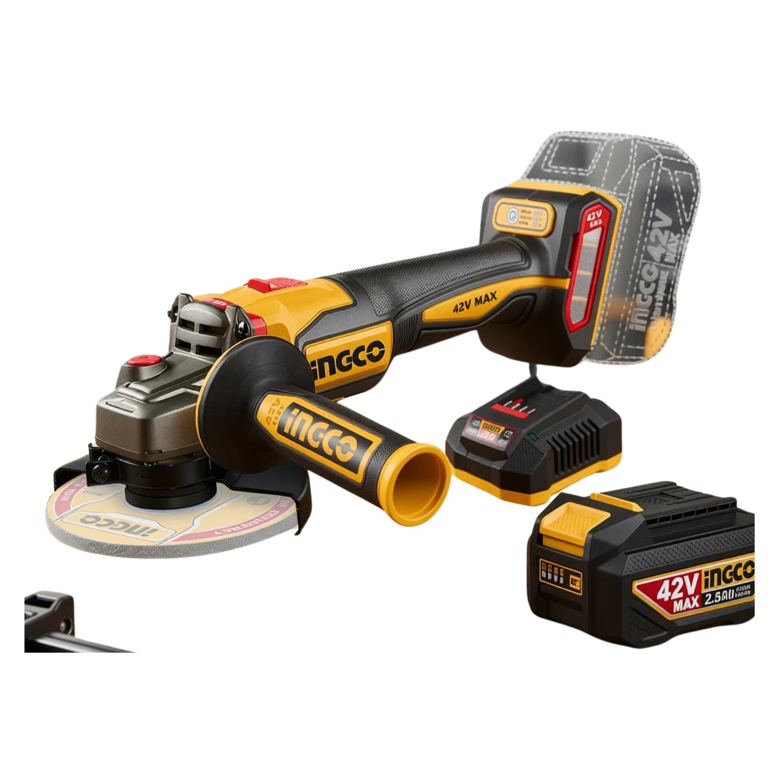 Cordless angle grinder