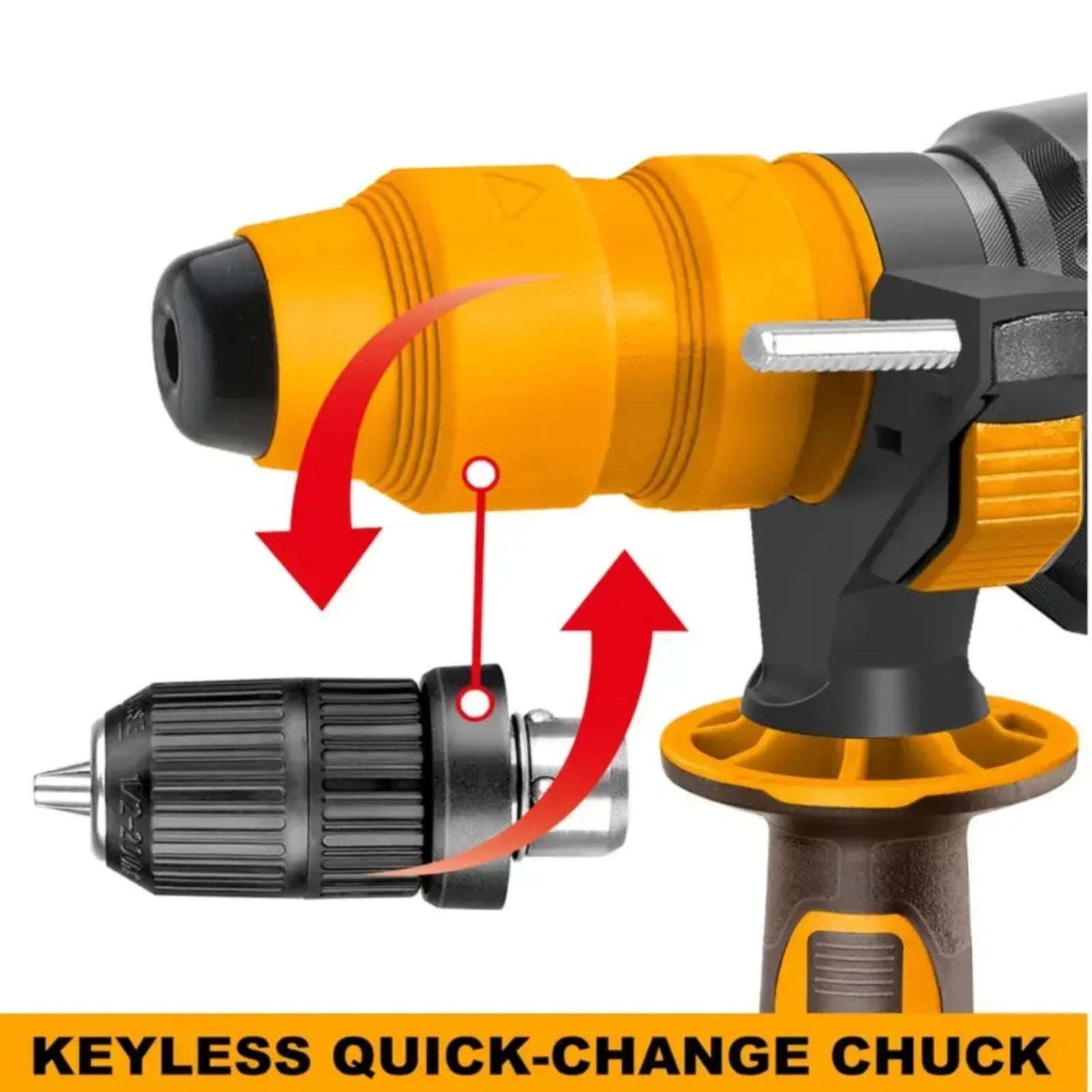 Cordless rotary hammer