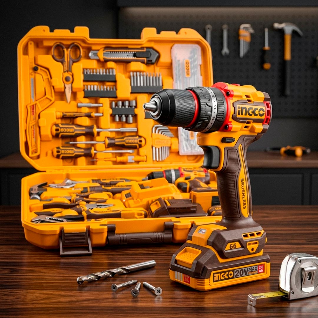INGCO 166 Pcs Hand Tools Set