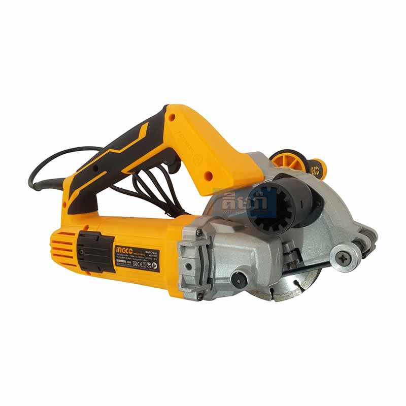 INGCO 125 mm 1500 W Electric Wall Chaser Machine with Accessories