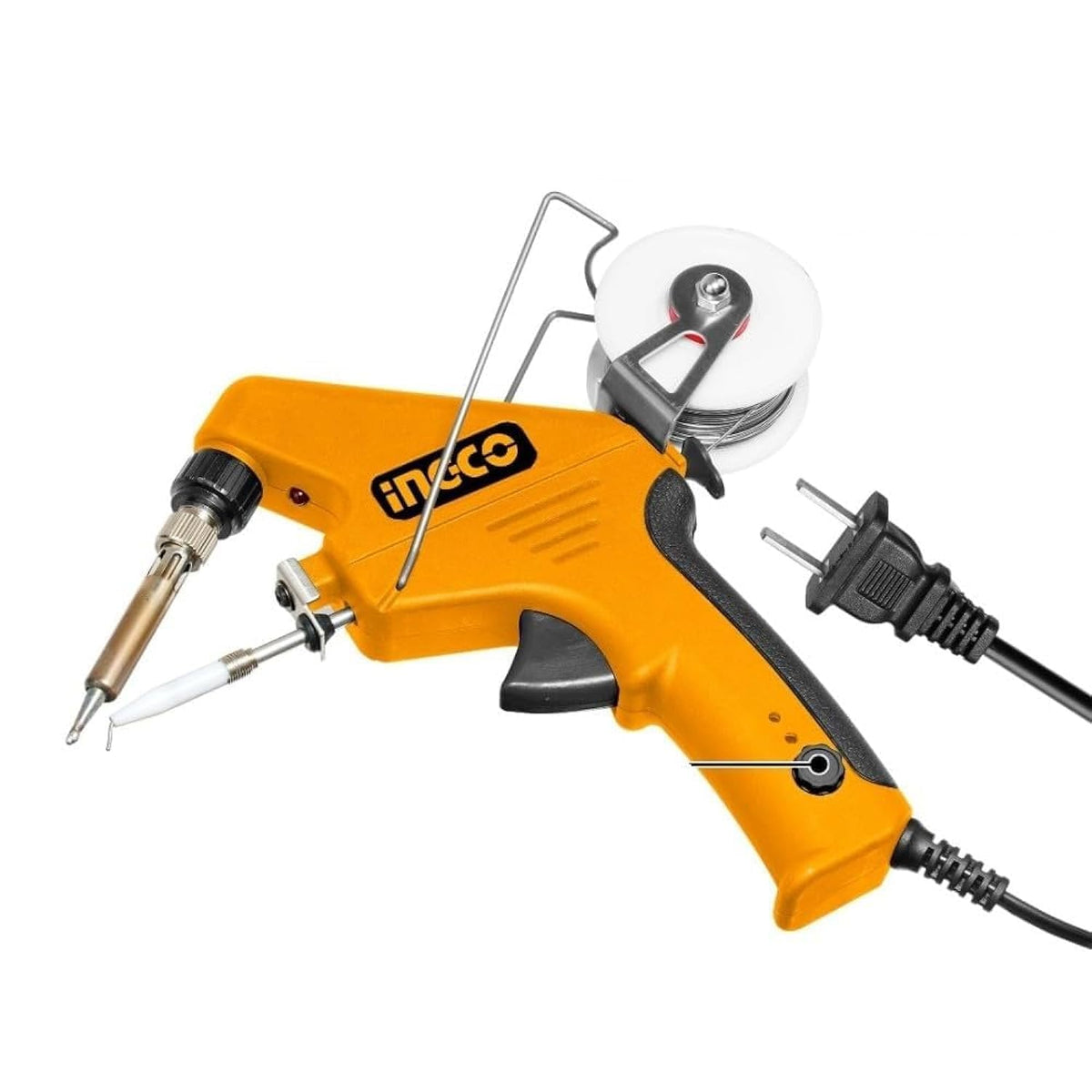 Soldering Gun With Solder Feeder