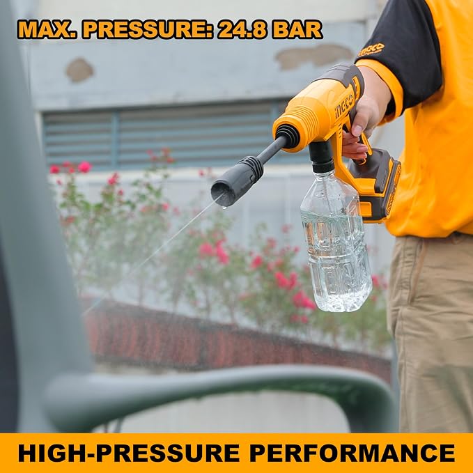 INGCO Cordless Pressure Washer
