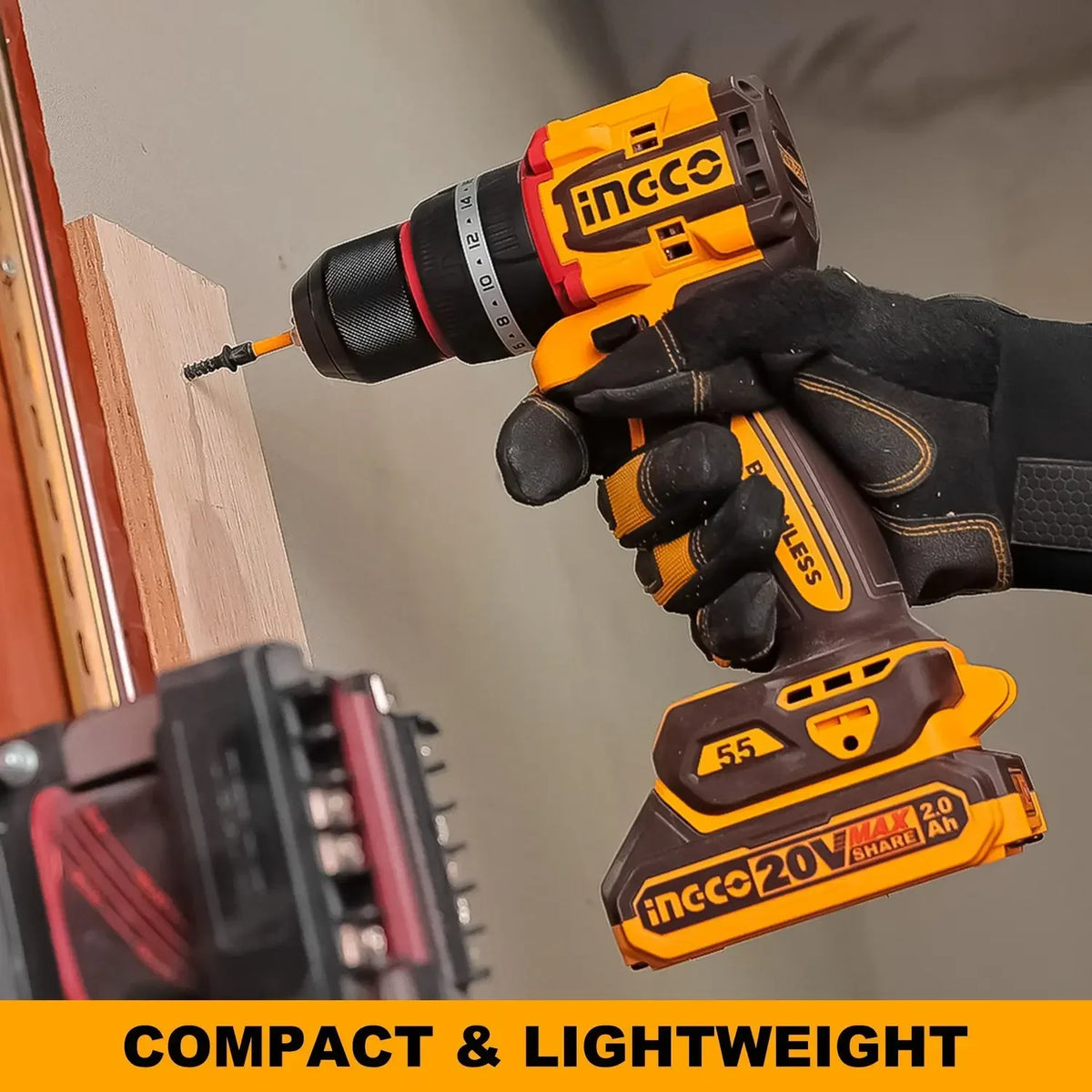 Compact Brushless Cordless Drill