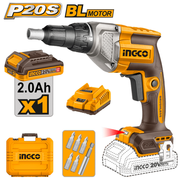 Cordless drywall screwdriver CDSLI204281
