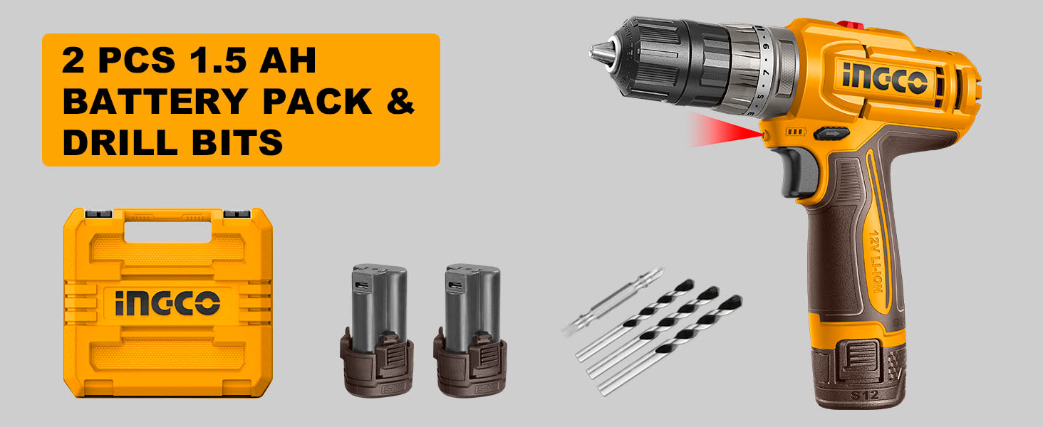 Cordless impact drill