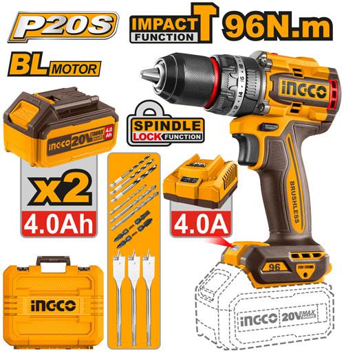 Brushless Cordless Impact Drill
