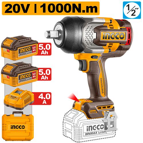 INGCO CIWLI20100 Cordless Impact Wrench