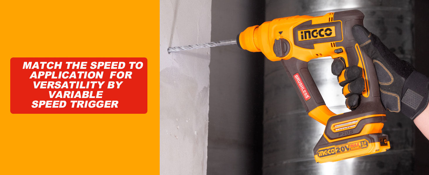 Cordless rotary hammer