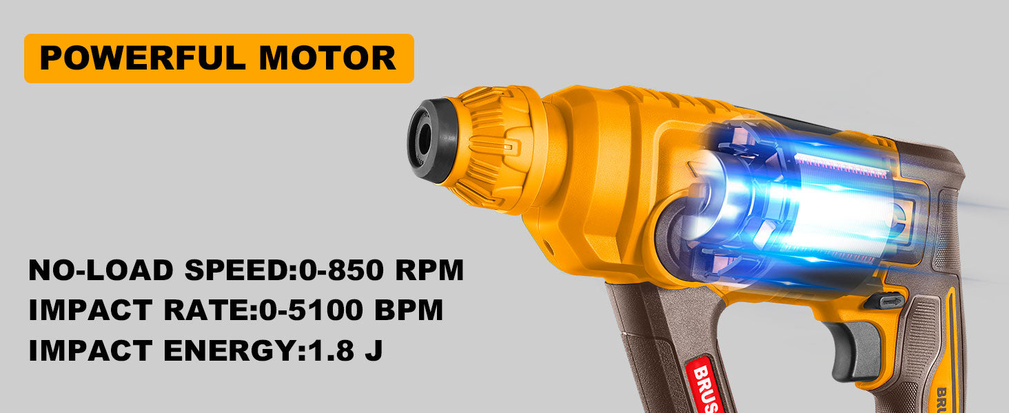 Cordless rotary hammer