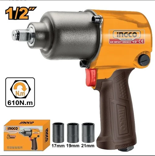 INGCO 1/2'' Air Impact Wrench