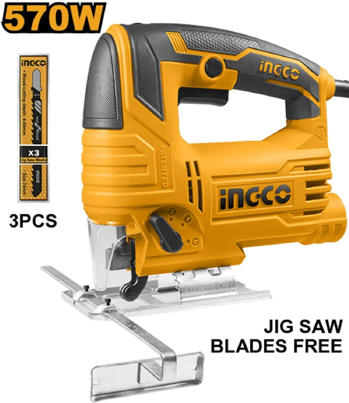 INGCO 570W Jig Saw Machine – JS57028