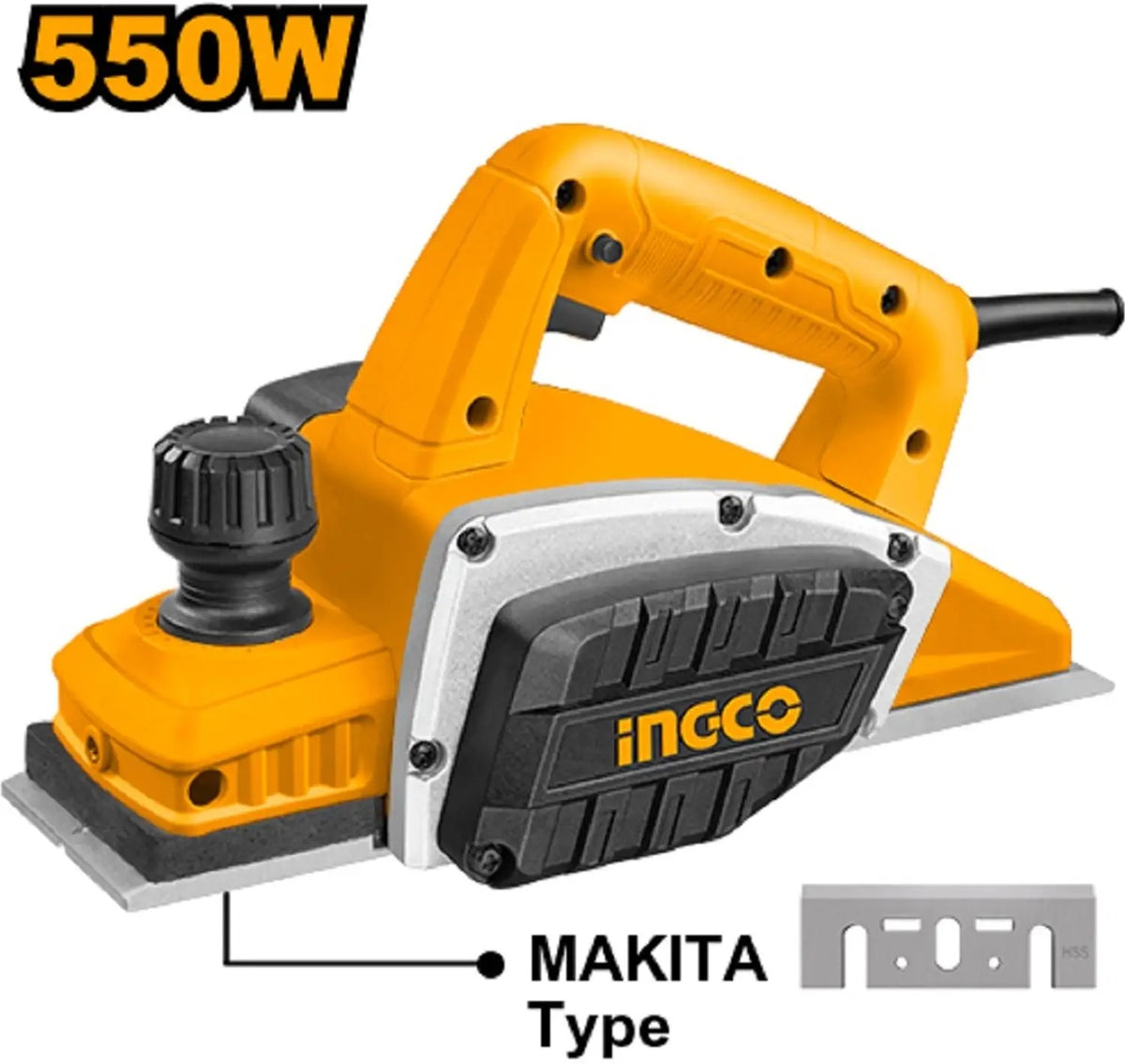 INGCO 550W Electric Planer – PL5508