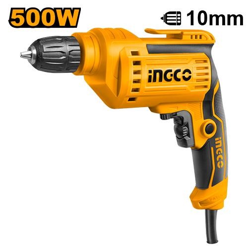 INGCO ED500282 500W Electric Drill Machine – 10mm Keyless Chuck