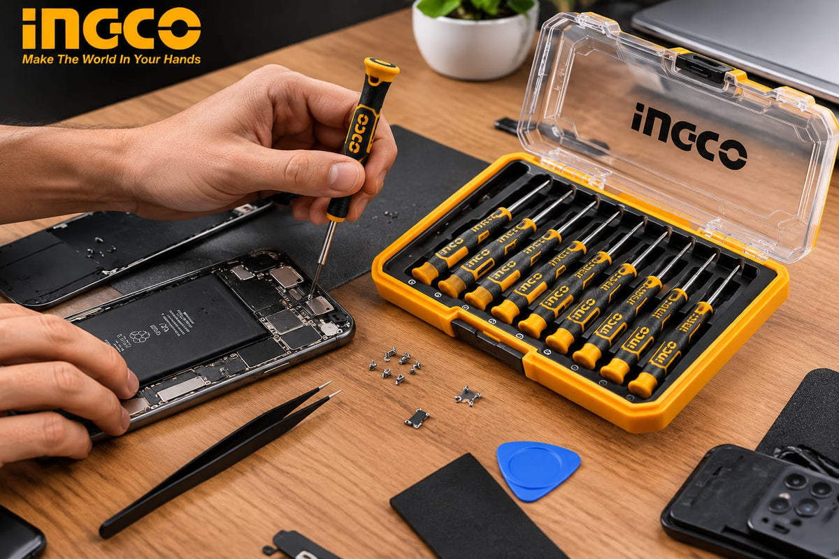 INGCO 8 Pcs Precision Screwdriver Set