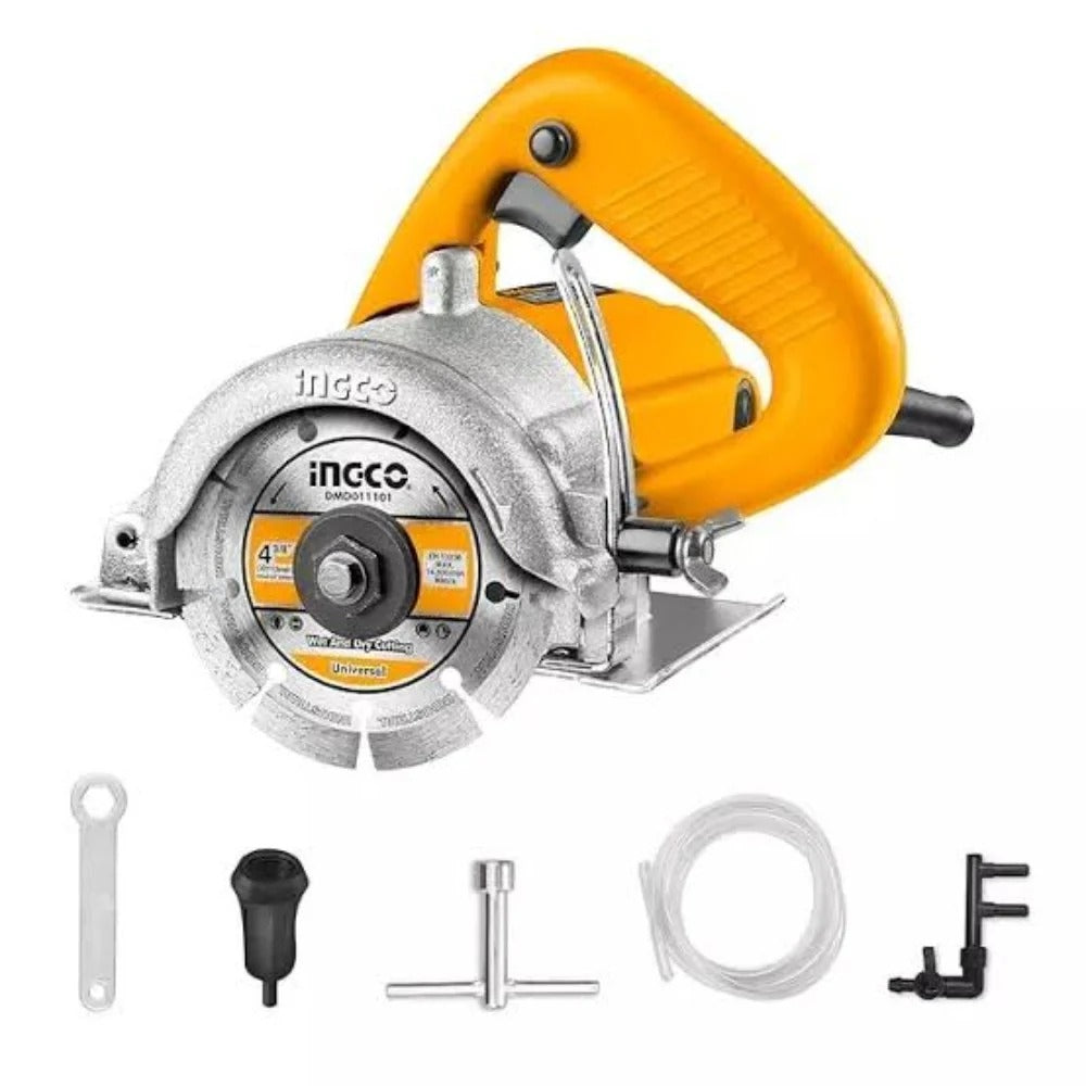 Ingco 110mm (4-3/8") 1400 Watt Marble Cutter With Cutting Disc, 13000 RPM