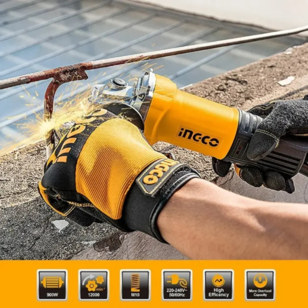 INGCO AG90028 900W 125mm Angle Grinder