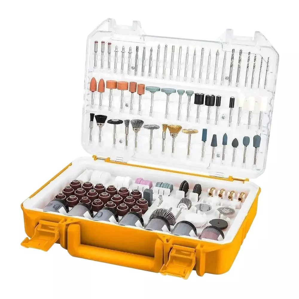INGCO AKMG4208 420 Pcs Mini Drill Accessories Set