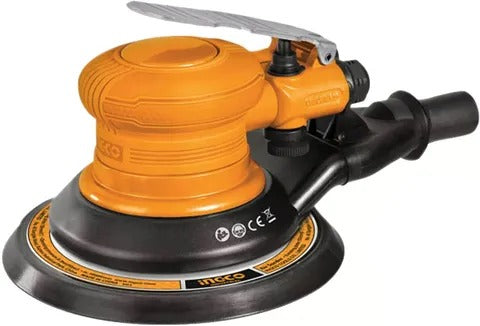 INGCO APS1512 6-Inch Air Sander – 10500 RPM Pneumatic Sander