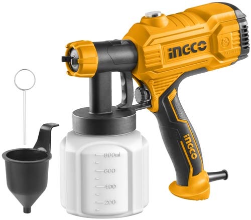 INGCO SPG3508 450W Electric Paint Spray Gun – 800ml