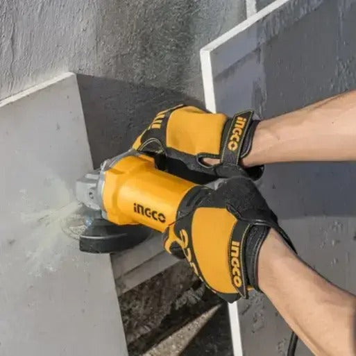INGCO AG900282 900W Angle Grinder 100mm (4 Inch) with Auxiliary Handle