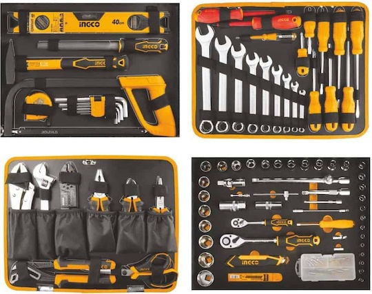 INGCO HKTHP21471 – 147 Pcs Hand Tools Set with Aluminum Case