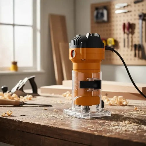 INGCO PLM6001 600W Laminate Trimmer – High Speed Woodworking Router