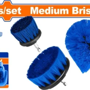 Wadfow WND2403 - 3 Pcs Medium bristle brush set