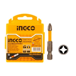 Ingco SDBIM21PH233 - 10 Pcs Screwdriver Bit Set